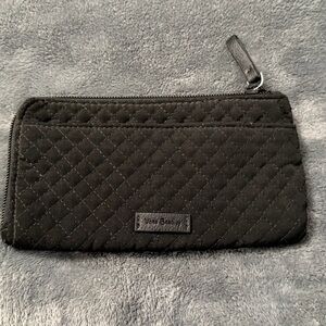 Vera Bradley Quilted Black Wallet